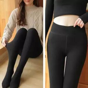 반바지레깅스 하이웨스트 기모 골지 레깅스 면스타킹 겨울 쫄바지