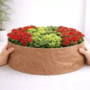 부직포 화분 중형 식물 재배 텃밭 분갈이 상추 화분