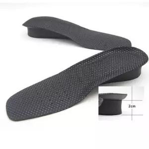 발냄새 여성용 바이오 키높이깔창(2cm)-검정