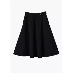 치마 롱 울 A라인 여성패션 가을겨울 정장 프렌치 DL4