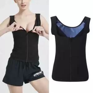 [퍼니메이커]여자 헬스 조깅 웨어 빅사이즈 운동복 땀복 나시 지퍼 여름여자운동복 헬스복조깅웨어 여자빅