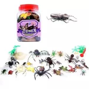 곤충의 세계-중 곤충모형 22여종 자연모형-바위 나무