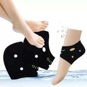 뒤꿈치패드 보온덧신 1장 갈라진발 뒤꿈치 보습양말 각질패드 각질양말