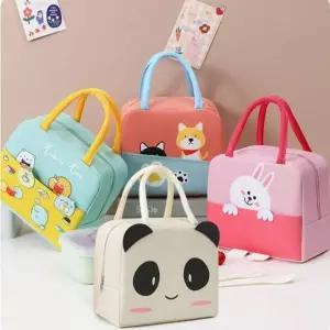 캐릭터 보온 보냉 토트백 아이스팩 도시락 쿨러백 캠핑 소풍