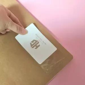 다이어리 노트 명함꽂이 비닐포켓 포스트포켓 세로형 4개 다용도