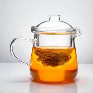 티포트 450ml 내열유리 차주전자 유리포트