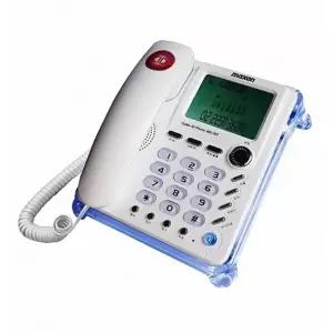 [퍼니메이커]맥슨 유선전화기 발신표시/MS-203..1개 CCTV 전화기 스마트TV 컴퓨터 인터넷전화기