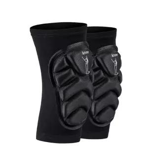 농구 축구 배구 레슬링 보호 장비를 위한 PISIQI 무릎 패드 압축 다리 소매 보호대 두꺼운 충돌 방지 EVA