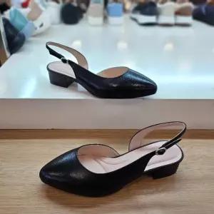 에스콰이아 HC12 여성 쿠션 슬링백 펌프스 에스콰이아 여성 양가죽 슬링백 펌프스 PFF