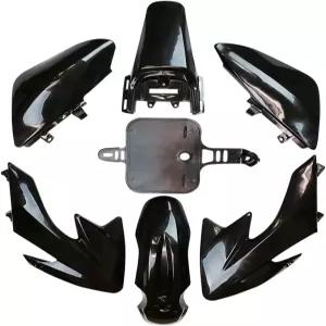 XR50 CRF50 SDG SSR 피트 더트 모터 트레일 바이크 블랙 볼트 워크 페어링 플라스틱 50cc 70cc 90cc 110cc