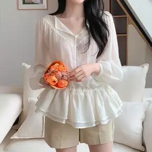 [요즘에] 로베아스트링블라우스