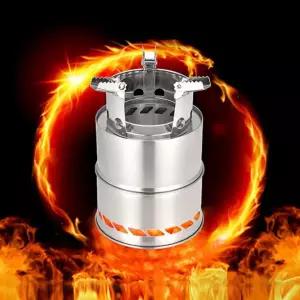 분리형 휴대용 캠핑용화롯대 화롯대 우드스토브 가스버너 미니스토브