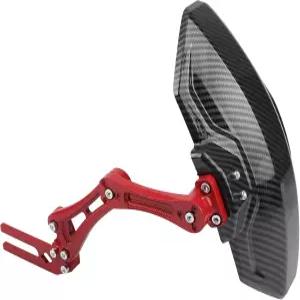 ABCERSI 모터사이클 휠 리어 머드가드 펜더 커버 유니버설 모터바이크 스쿠터 익스텐더 액세서리와 호환 -