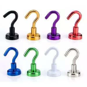 TBZ 자석 후크 낱개 마그네틱 브래킷 다양한 색상 벽걸이