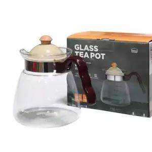 내열 강화유리 티포트 티주전자 티팟 차망 포함 차용잔 사용용