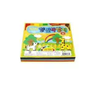 색종이 양면 종이 접기 미술 창작 놀이 소 10색 150매 종이접기