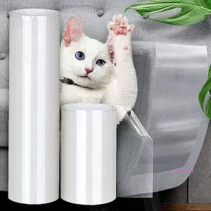 스크래치패드 테이프 소파보호필름 벽지붙이는 고양이wxy237