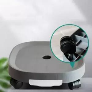 화분받침대 이동식 화분트레이 27cm 바퀴형 물받이