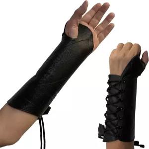 사냥 표적 사격 청소년을 위한 핸드메이드 가죽 양궁 팔 보호대와 양궁을 성인 남녀 공용 보호대