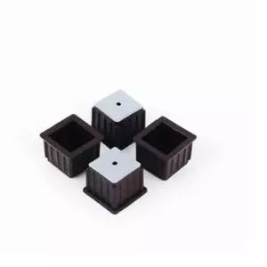 사각 의자발커버 4P 적정 21mm 싸게 의자 덮개소음방지캡 바닥보호 의패드 끌림 의캡 미끄럼 책상고정 다리