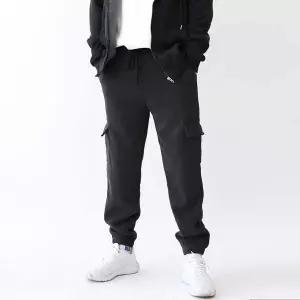 남녀트레이닝바지 펠리아 남자 기모 카고 조거 팬츠