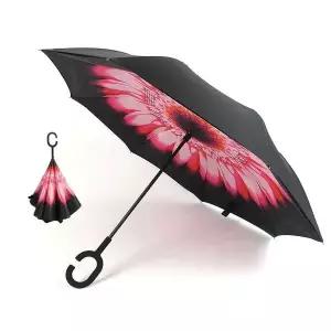 C형 손잡이 거꾸로 장우산 고급 암막 우양산 우산 이쁜우산