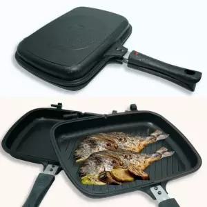 양면후라이팬 생선구이 인덕션 패킹 양면팬 대형 후라이펜 누룽지팬