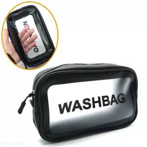 여행용 세면도구 가방 블랙 방수백 속옷 헬스 보조 가방 화장품 이너백