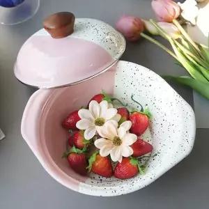 법랑냄비 프렌치 법랑 전골냄비 22cm 1P 인덕션겸용 양수