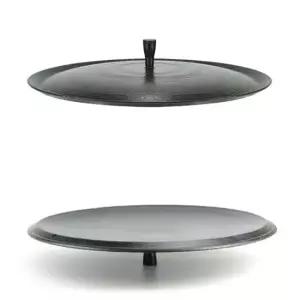 전통 주물방식 솥뚜껑 불판 구이판 구이팬 38cm 4호 솥뚜껑그리들