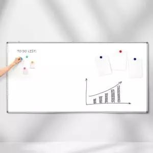 자석 화이트보드 특대형 2400x1200 스틸보드판