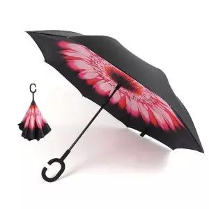 C형 손잡이 거꾸로 장우산 고급 암막 우양산 우산 이쁜우산