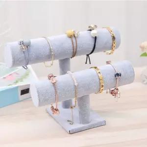 스탈리나 2단 팔찌 진열대(그레이) 거치대 악세사리 액세서리