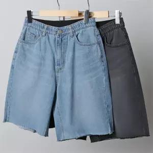 빅사이즈사랑해요 I897L207 베이직워싱5부반바지 MD (8811666A)