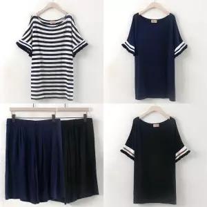 위쉬몰 RM 셔링띠반바지세트(0316RH206) 빅사이즈 (8710694A)