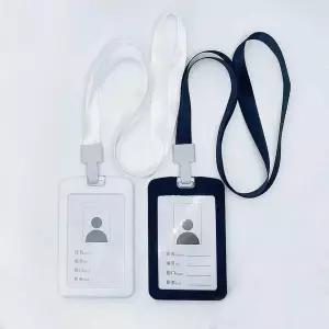 사원증케이스 실리콘 목걸이 사원증 명찰 케이스