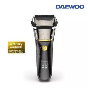 대우 전기 면도기 DES-KP608 3중날 건습식 IPX6등급 팝업트리머 C타입충전