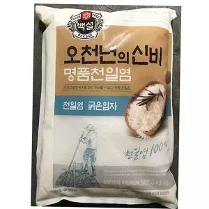 굵은소금 천일염(굵은 백설 3k)