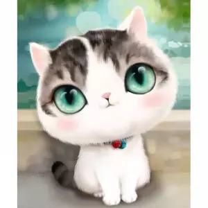 TBZ 펠릭스 (3D)(원형) 보석십자수-액자 25x30 집콕놀이