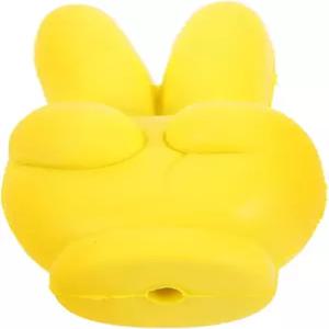 GLEAVI 옐로우 빅토리 V 핑거 안테나 토퍼 - 귀여운 EVA 폼 자동차 볼 유니버설 카 루프 장식 재미있는