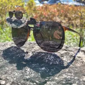 편광 미러 가젤 L 사이즈 선글라스 클립 안경착용자용