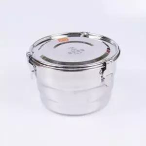 스텐 밀폐용기 김치통 3호 반찬통 보관용기 고리형 찬기 김치통