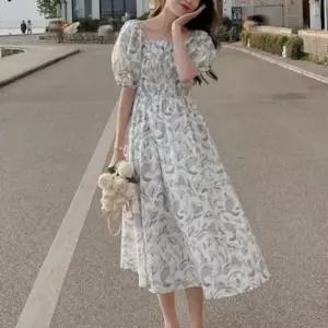 여름원피스 여름 여성 추천 바캉스 데일리 꾸안꾸 퍼프 플라워 롱