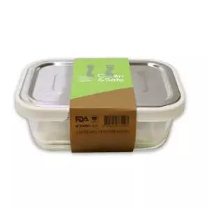 스텐 밀폐용기 보관통 직2호640ml 반찬통 냉장고 용기 스텐반찬통