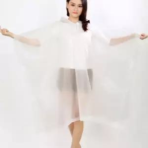 [하프클럽/셀러허브_여성트랜드패션]레인데이 판초 우비 등산 비옷 (화이트