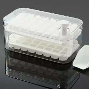 원터치 얼음틀 아이스 64구 트레이 제빙 얼음메이커 얼음틀