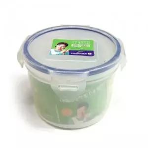 김치통 보관용기 반찬통 600ml 밀폐용기 쿨맥시 원형 김치통