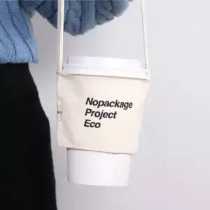컵홀더 드링크백 패브릭 카페 커피 테이크아웃 가방