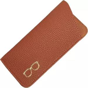 K 럭셔리 여성 안경 케이스 가죽 소프트 홀더 포켓 선글라스 리더용 슬림 여행 파우치