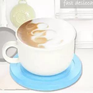 심플한 디자인 규조토 컵받침대 모던한 테이블 소품 다용도 컵받침